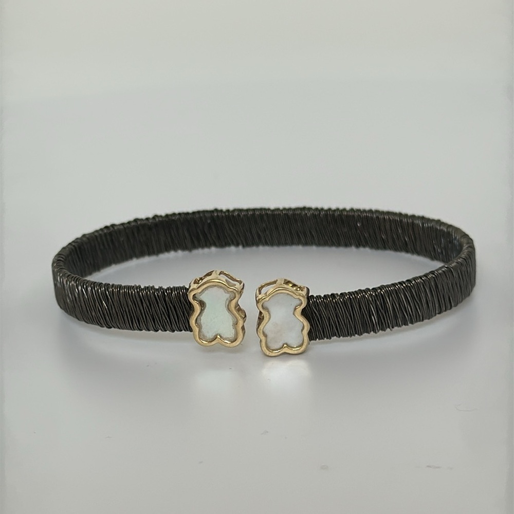14k mother of pearl bracelet